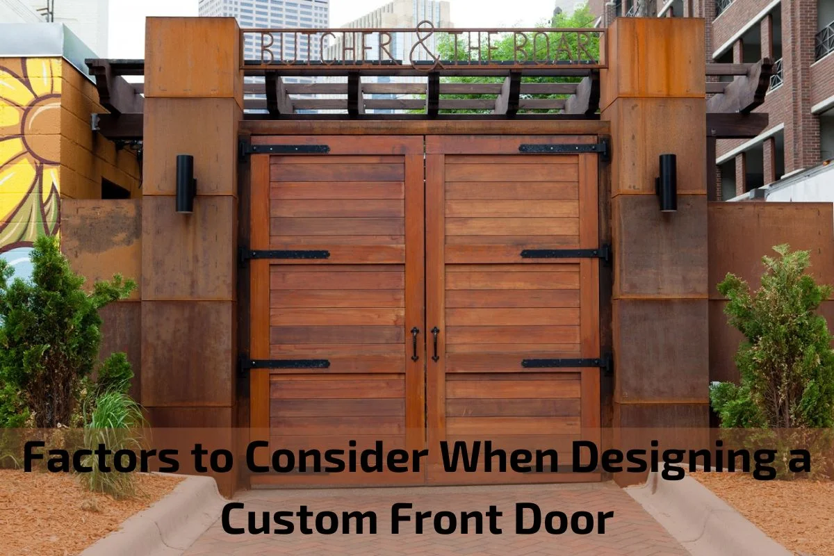 Custom Front Door 