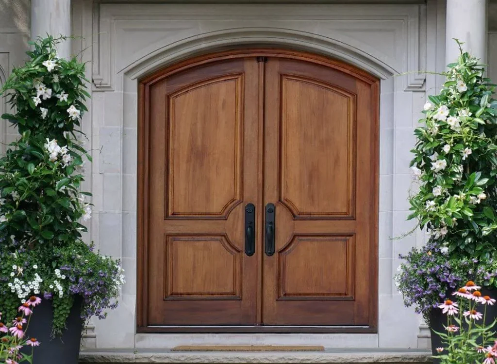 Villa Wooden Door