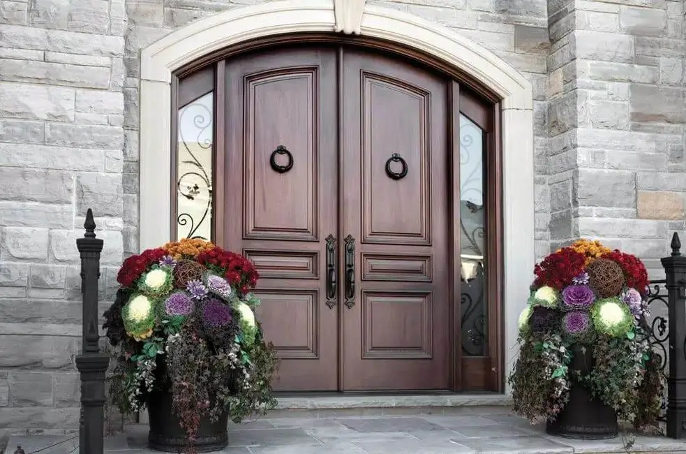 Villa Wooden Door