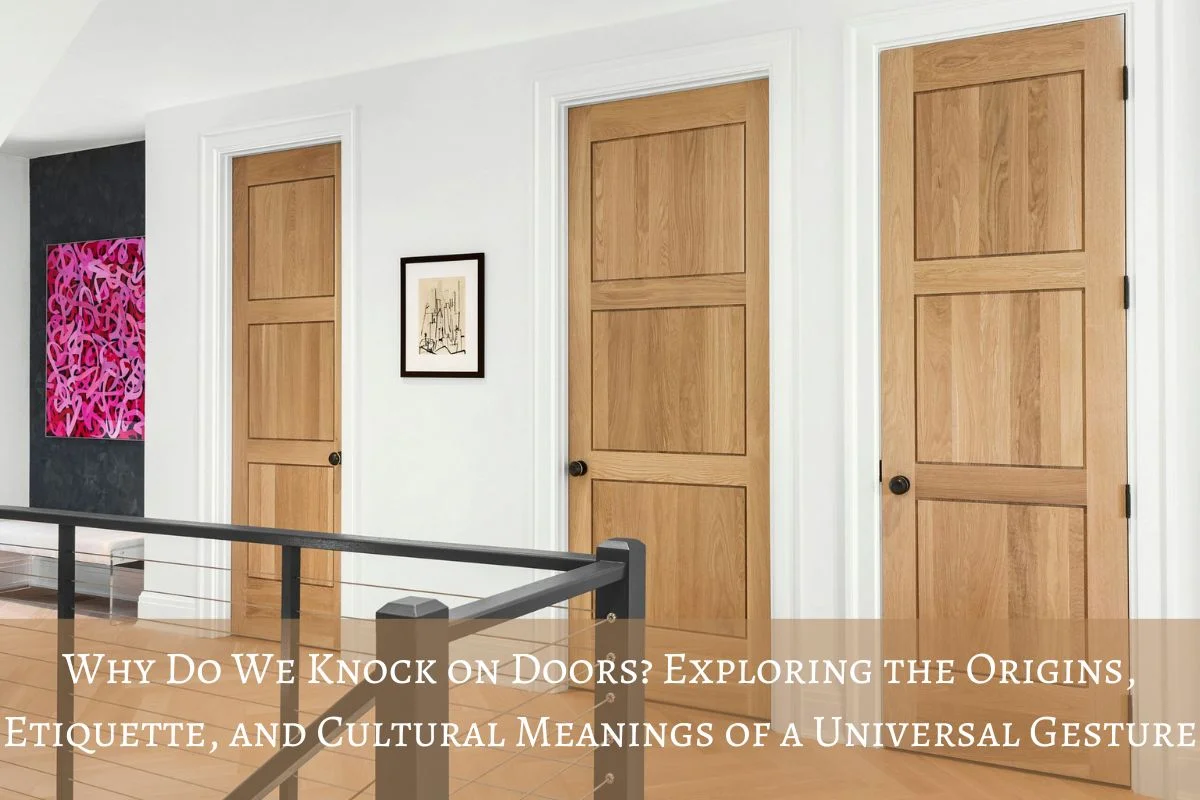 Why Do We Knock on Doors? Exploring the Origins, Etiquette, and Cultural Meanings of a Universal Gesture