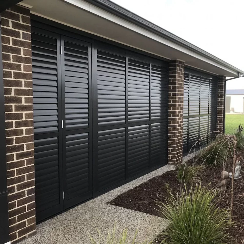 Aluminium Louvre Doors